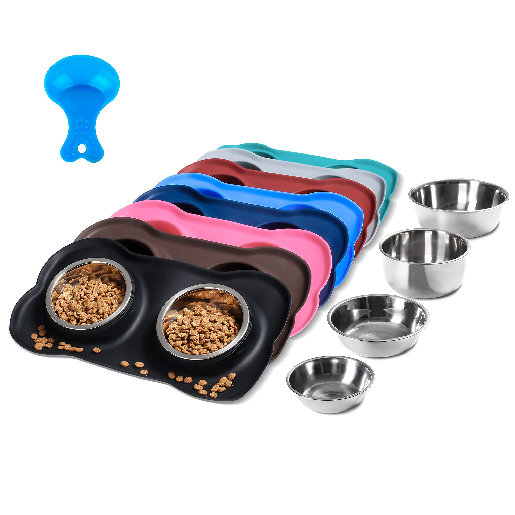 Hubulk Double Dog Bowl Set